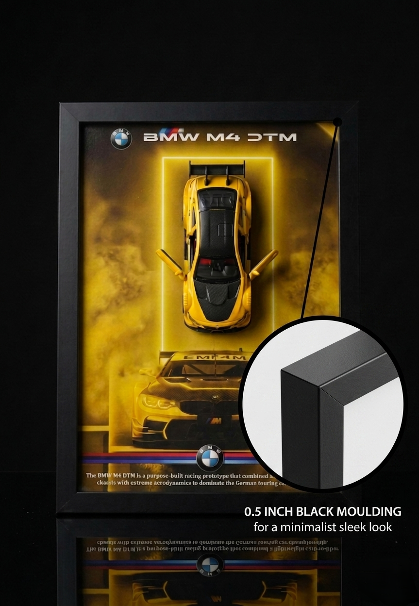 BMW M4 Series Frame Art -A4