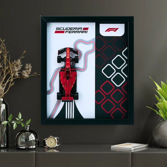 Bburagos Scuderia Ferrari F1 Diecast Car Frame 1:43 – 3D Wall Art