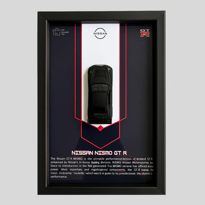 Majorette Black Edition Nissan Nismo GT-R  3D Car Frame
