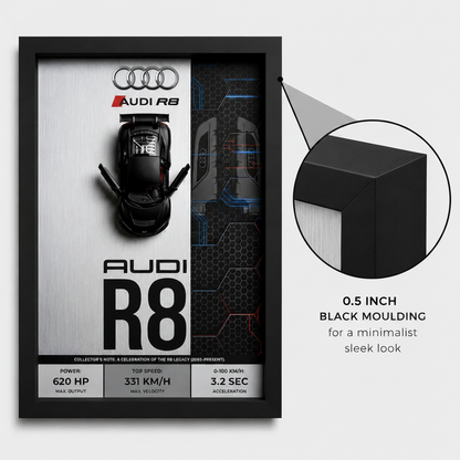 Audi R8 911  Frame Art-A4(31x23)