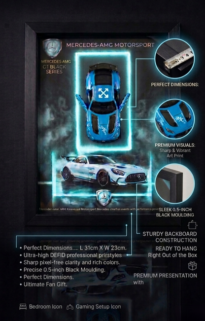 Mercedes-Amg Motorsport Frame Art -A4