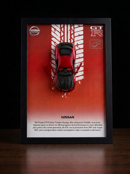 Nissan GT-R  Frame  Art-A4(31x23)