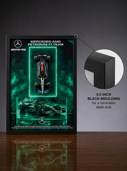 Bburagos Scuderia Ferrari F1 Diecast Car Frame Art-A4