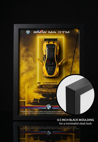 BMW M4 Series  Frame Art -A4