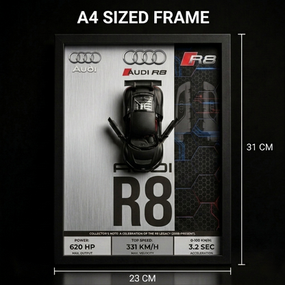 Audi R8 911  Frame Art-A4(31x23)