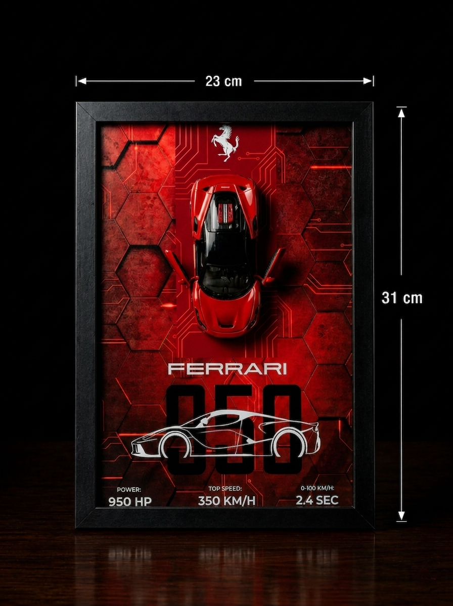 Ferrari 950 Car Frame -A4