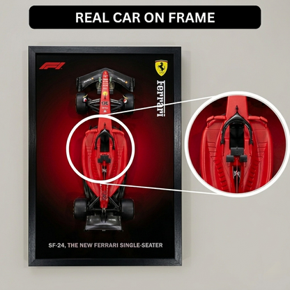 Bburagos Scuderia Ferrari F1 Diecast Car Frame - Non Licensed model