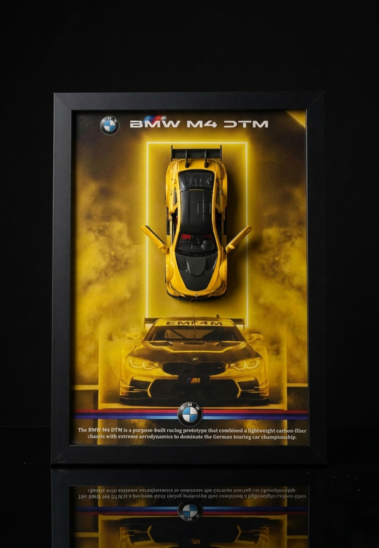 BMW M4 Series  Frame Art -A4