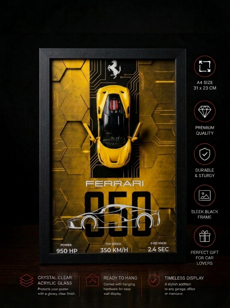 Ferrari 950 Car Frame -A4