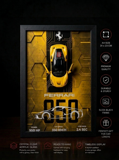 Ferrari 950 Car Frame -A4