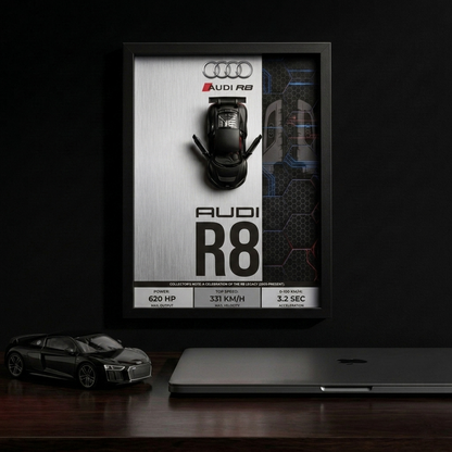 Audi R8 911  Frame Art-A4(31x23)
