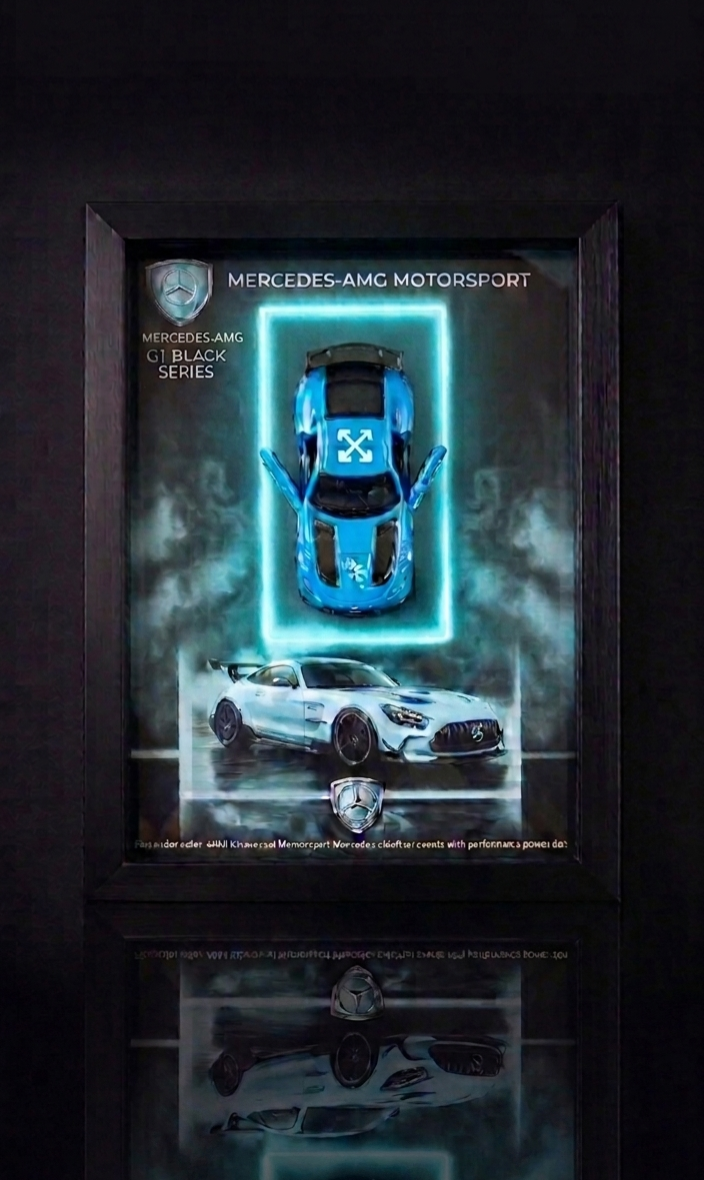Mercedes-Amg Motorsport Frame Art -A4