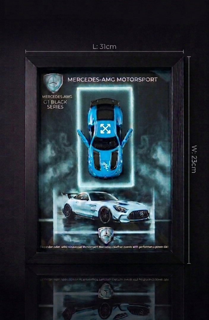 Mercedes-Amg Motorsport Frame Art -A4