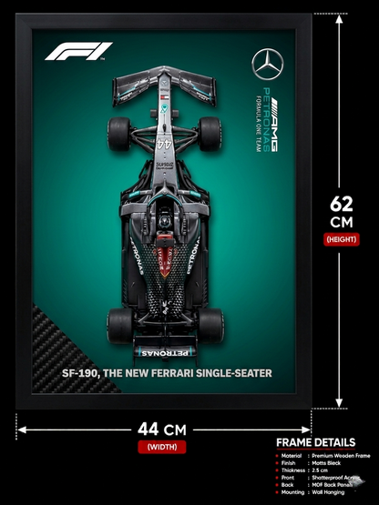 Bburagos Scuderia Ferrari F1 Diecast Car Frame -  Licensed model