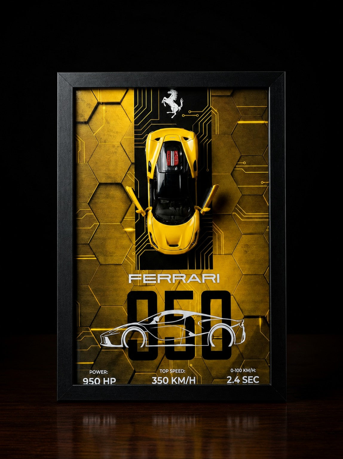 Ferrari 950 Car Frame -A4