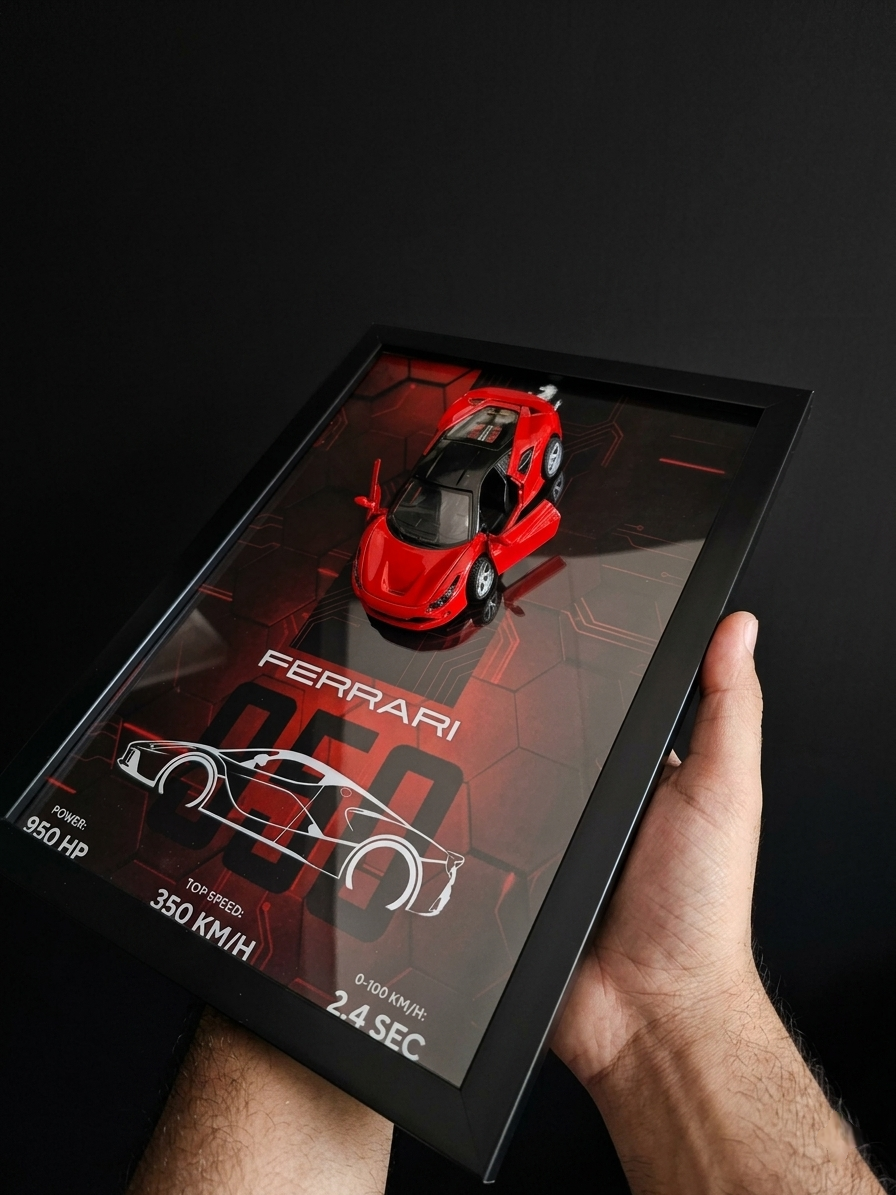 Ferrari 950 Car Frame -A4
